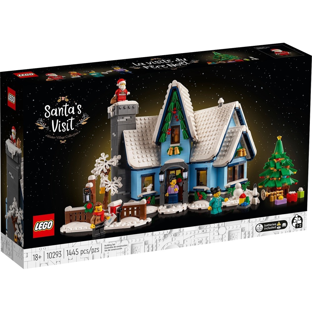 LEGO Santa's Visit Winter Village Collection 10293 - NEW Factory Sealed